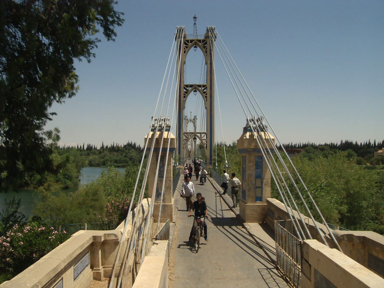 جسر "الغدیر"، مدینة الأهواز فی محافظة خوزستان