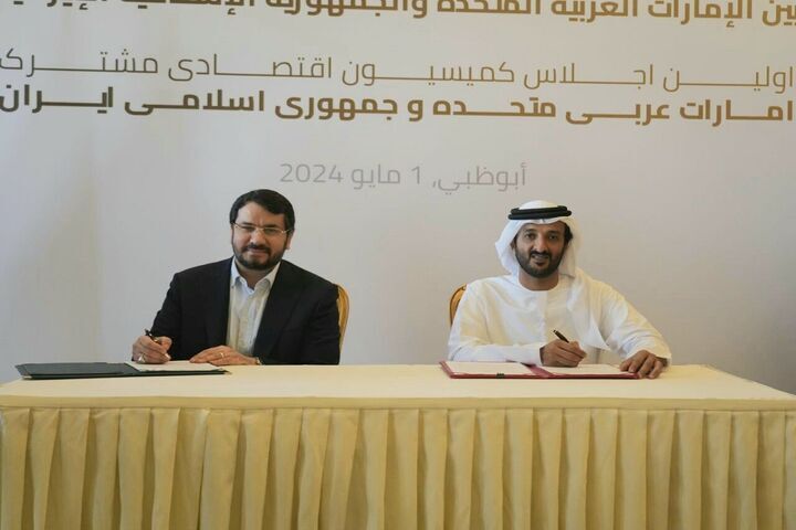 وزیر الاقتصاد الإماراتی یؤکد على تطویر العلاقات مع إیران فی کافة المجالات