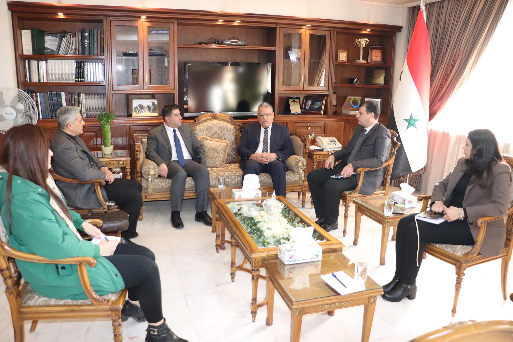 گفتگوهای سوریه و لبنان برای توسعه همکاری‌های کشاورزی و تبادل محصولات.