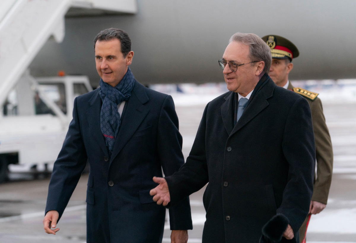 رئیس جمهور سوریه در سفری رسمی وارد مسکو شد.