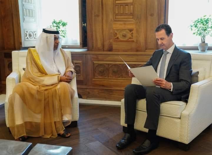 دعوت رئیس امارات از بشار اسد برای شرکت در کنفرانس آب و هوایی دوبی